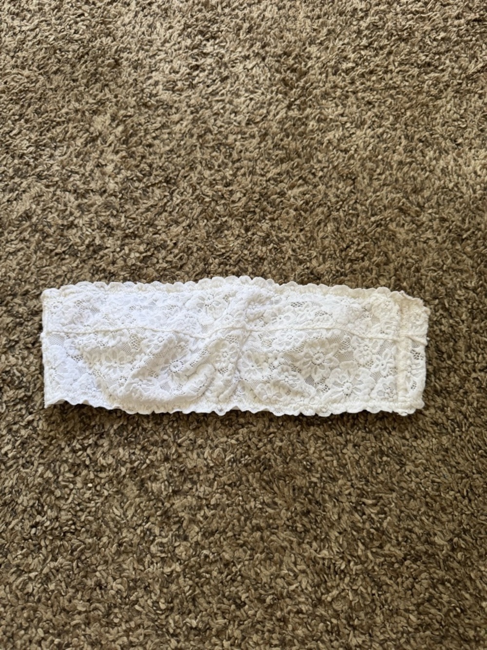 aerie White Lace Bandeau